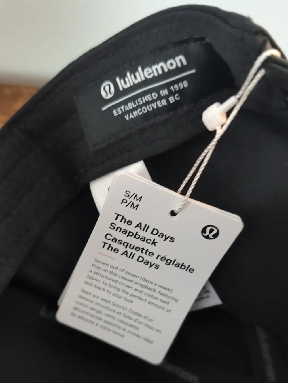 lululemon Black Cap